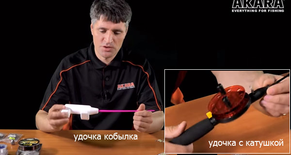 удочка на корюшку