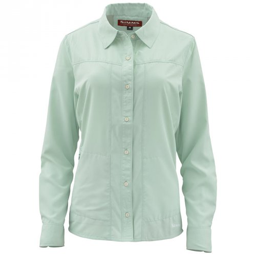 Рубашка Simms Womens Isle LS Shirt Spearmint