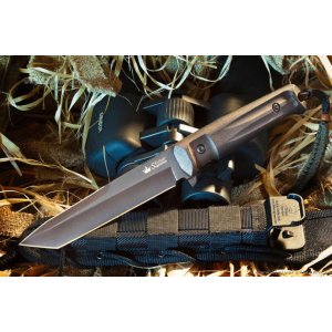 Нож Aggressor Черный D2 BT V2