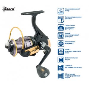 Катушка безынерционная Akara Compass XTA