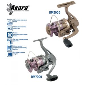Катушка безынерционная Akara DM 7000