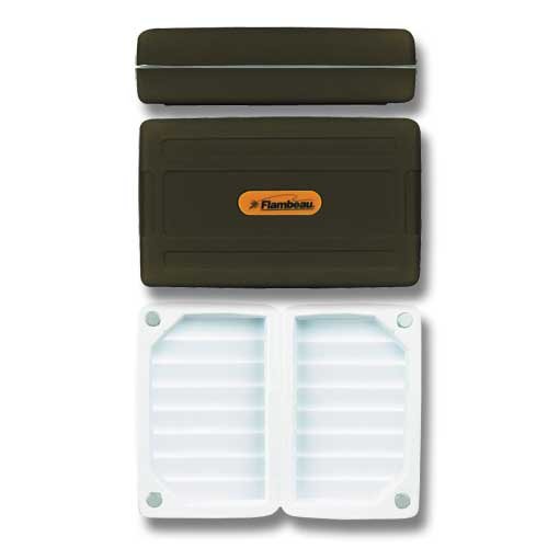 Коробка рыболовная пластиковая Flambeau 2406F Foam Fly Box Small