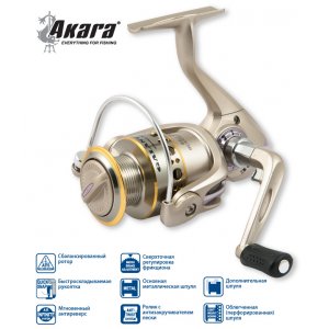 Катушка безынерционная Akara Galant FD