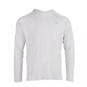 Футболка FHM Mark Hoodie светло-серое