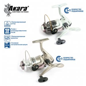 Катушка безынерционная Akara MG 20A