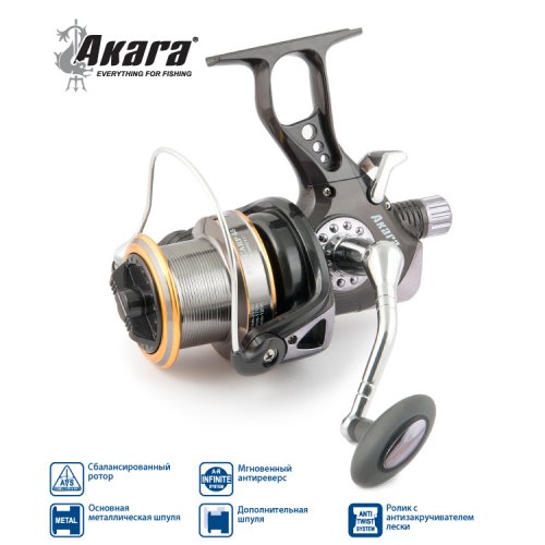 Катушка безынерционная Akara Big Carp 65A