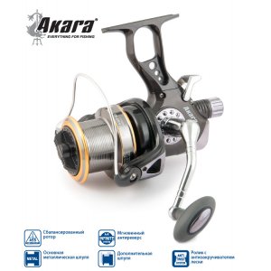 Катушка безынерционная Akara Big Carp 65A