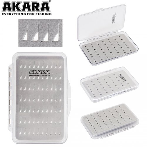 Коробка Akara NS-001 12,8х7,8х1,6 см для крючков