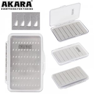 Коробка Akara NS-001 12,8х7,8х1,6 см для крючков