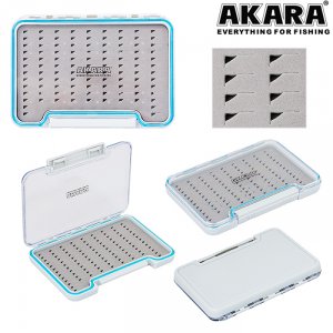 Коробка Akara NS-003 13,5х9,0х1,5 см для крючков