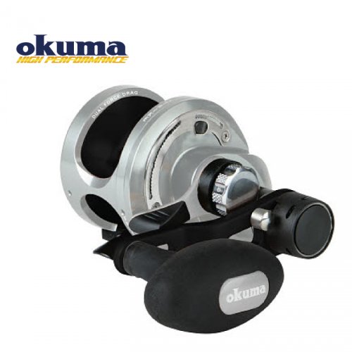 Катушка мультипликаторная Okuma Andros A-12- 2 Speed Silver/Black