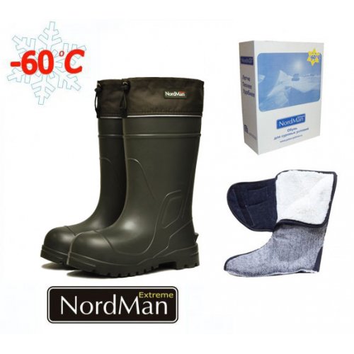 Сапоги Nordman Extreme 5-275-G02 -60С утепленные с манжетой