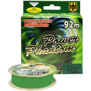 Шнур Power Phantom 4X зеленый 92м