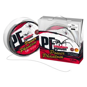 Шнур Power Phantom 8X PE Spider темно-серый 135м