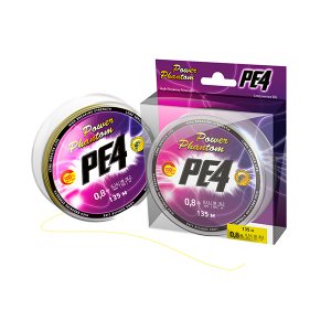 Шнур Power Phantom PE4 желтый fluo 135м