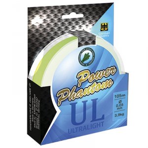 Шнур Power Phantom 6X UltraLight желтый 105м