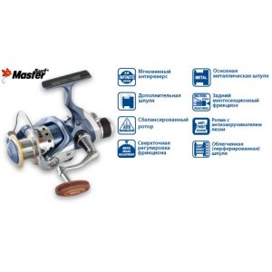 Катушка безынерционная Surf Master Magnum