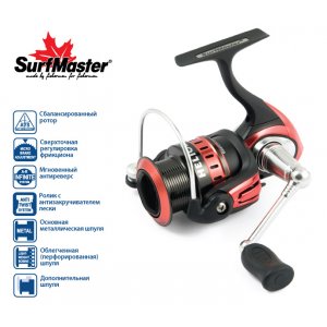 Катушка безынерционная Surf Master Helios HE