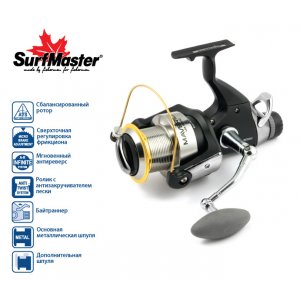 Катушка безынерционная Surf Master Maverik MA