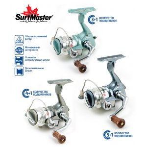 Катушка безынерционная Surf Master - VS05