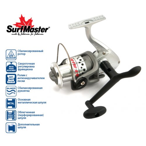 Катушка безынерционная Surf Master Strike FD