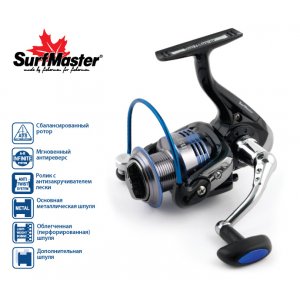 Катушка безынерционная Surf Master Inspire FI