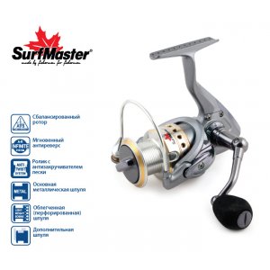 Катушка безынерционная Surf Master Legend FL