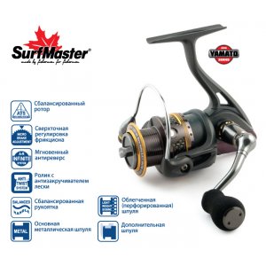 Катушка безынерционная Surf Master Yamato Sensei FS