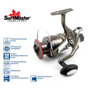 Катушка безынерционная Surf Master Wild Carp