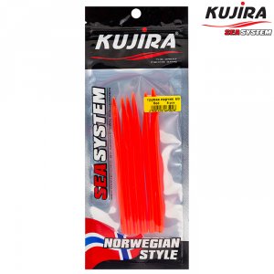 Трубка перчик Kujira G-Makk для крючков 6/0 Red (6 шт)