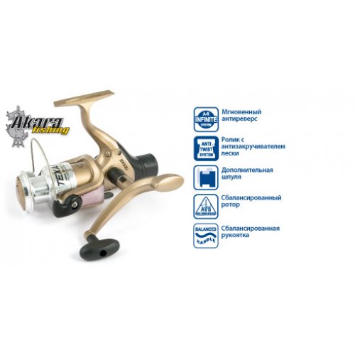 Катушка безынерционная Akara TS 20A 3+1