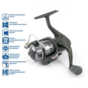 Катушка безынерционная Akara Vulkan FD