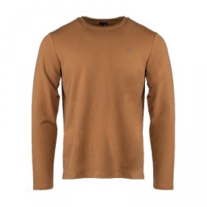 Лонгслив FHM Wave Terry терракотовый