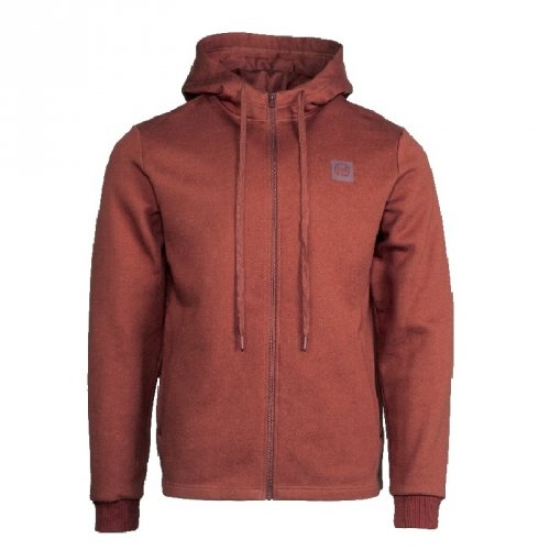 Худи FHM Wave zip терракотовое